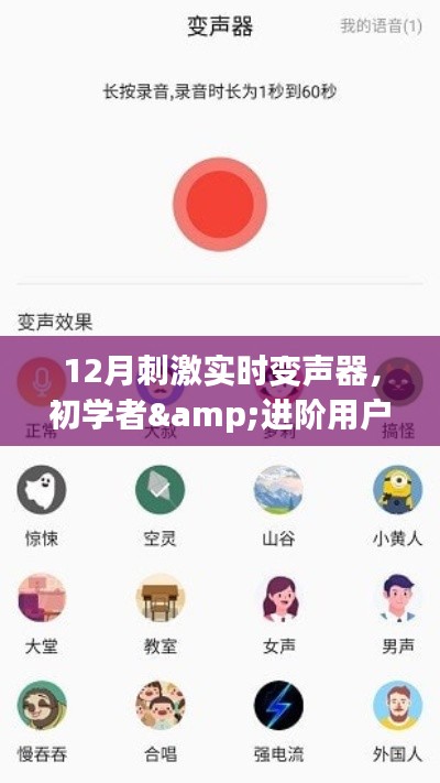 玩转实时变声器,初学者到进阶用户的详细指南(12月必备技能)