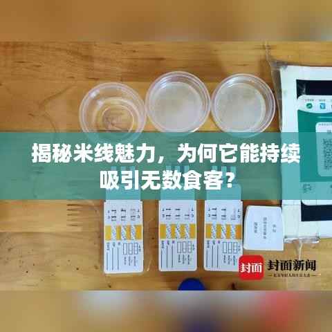 揭秘米线魅力,为何它能持续吸引无数食客?