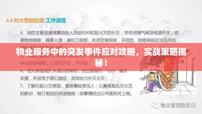 物业服务中的突发事件应对攻略，实战策略揭秘！
